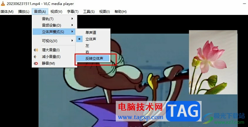 VLC播放器左右聲道反了的解決方法