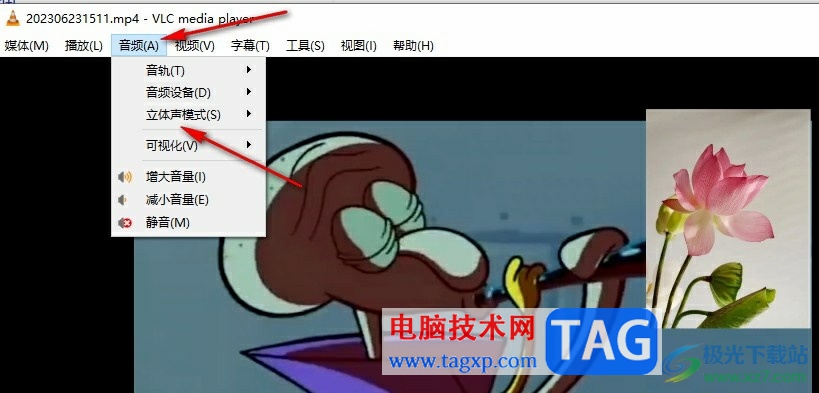 VLC播放器左右聲道反了的解決方法