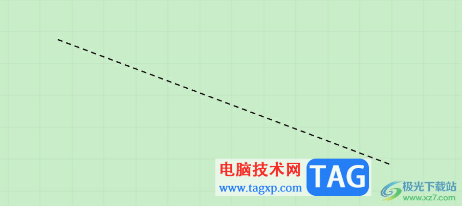 小畫桌在白板上畫虛線的教程