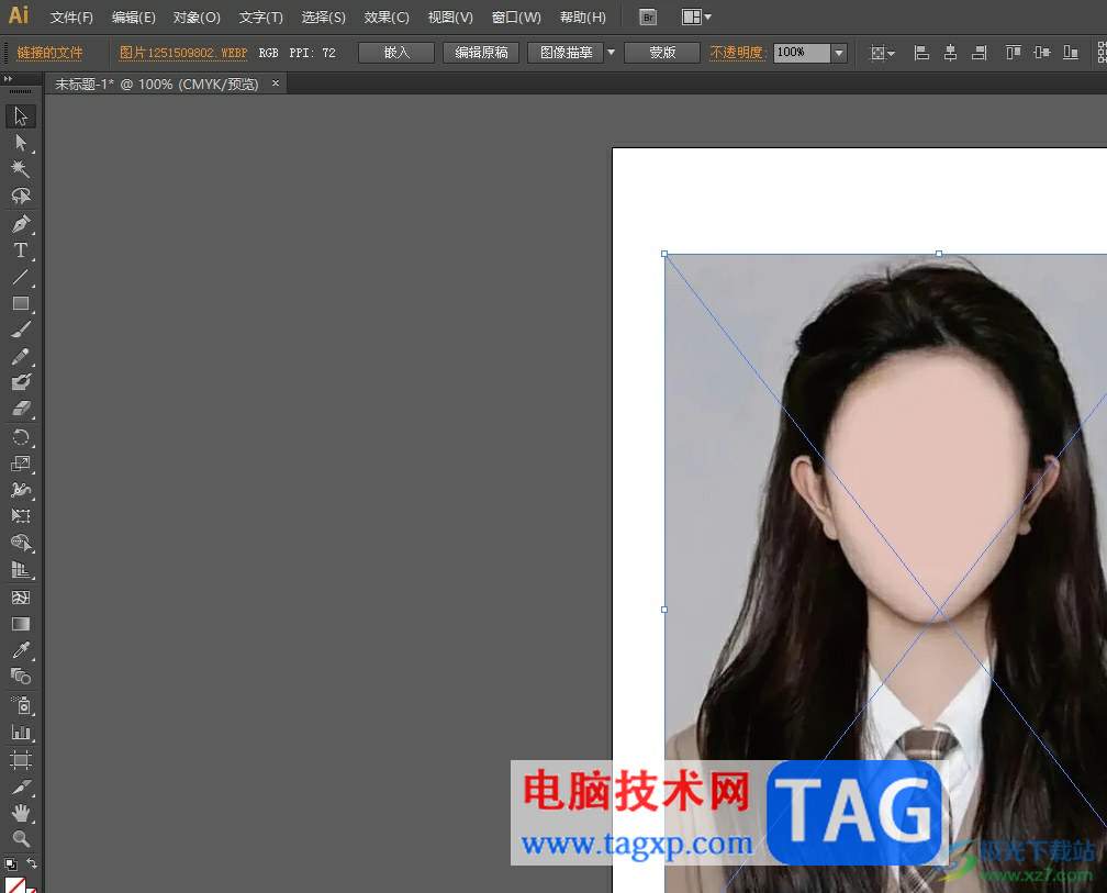 illustrator進(jìn)行圖片臨摹變成矢量文件的教程