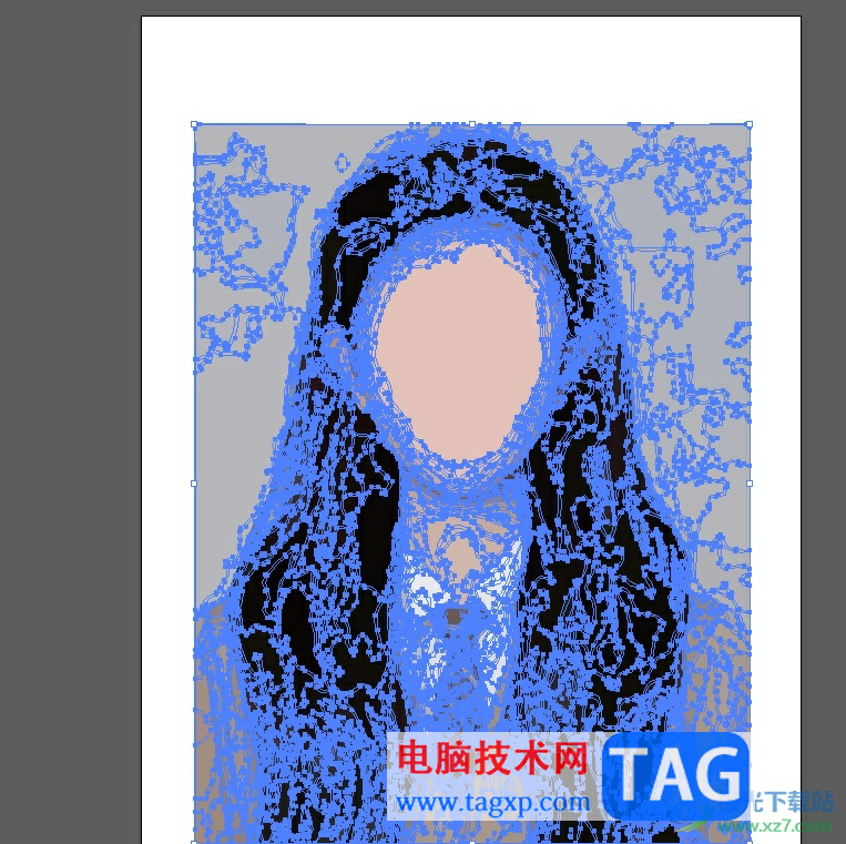 illustrator進(jìn)行圖片臨摹變成矢量文件的教程