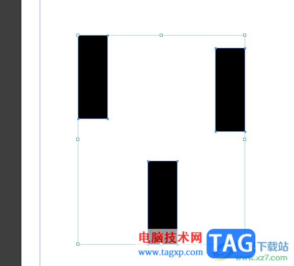 InDesign將多個圖形進行水平居中設置的教程