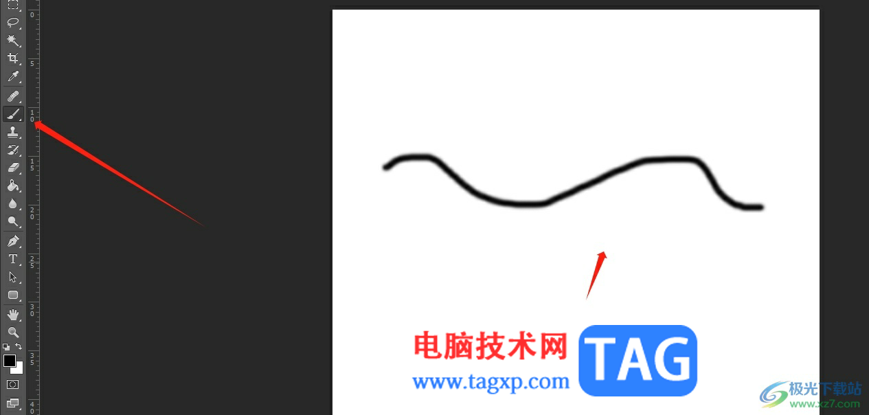 photoshop畫出光滑曲線的教程