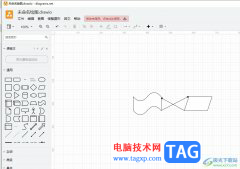 Draw.io實(shí)現(xiàn)跨線的教程