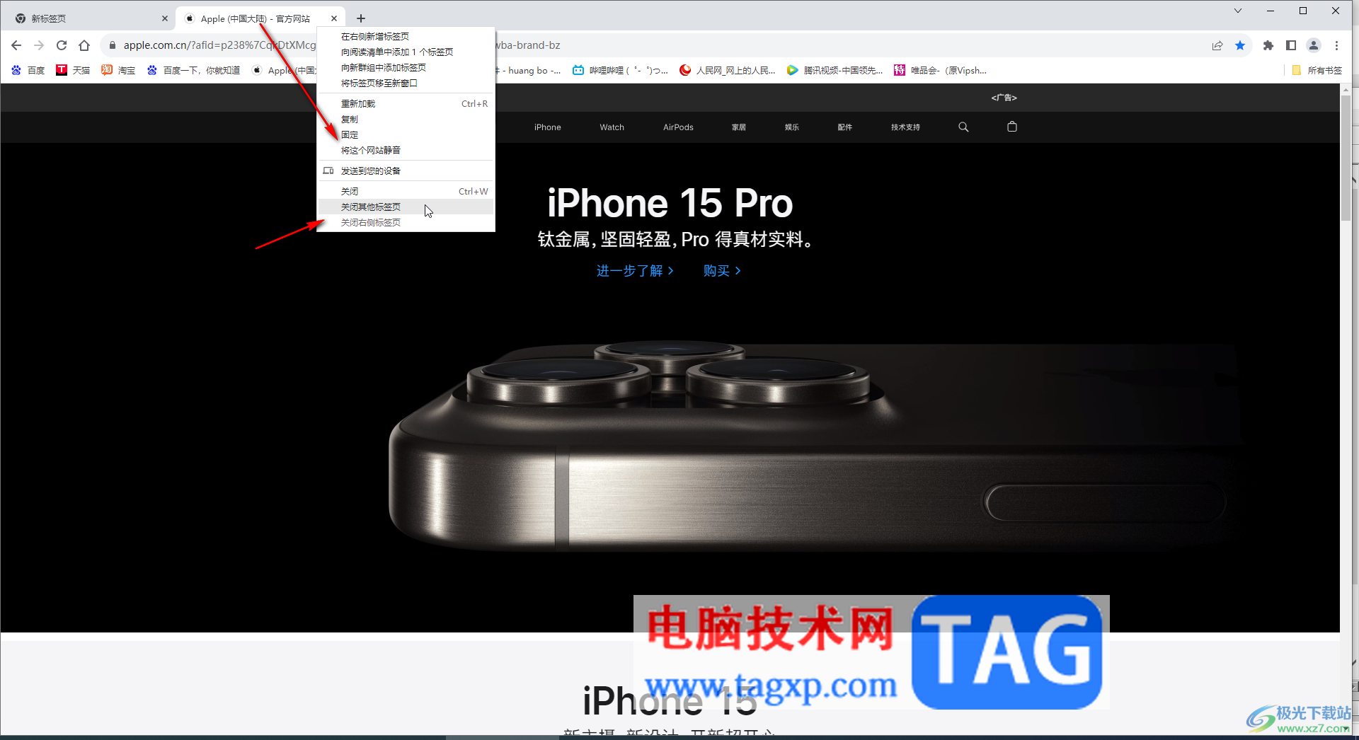 Google Chrome電腦版設(shè)置在標(biāo)簽頁(yè)懸停時(shí)顯示圖片的方法教程