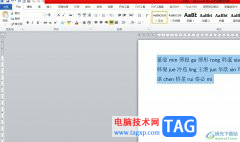 word在中英文之間批量添加