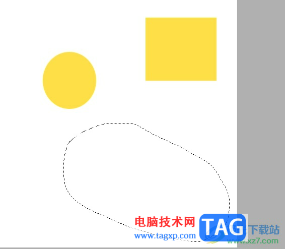 sai刪掉套索選中的區(qū)域教程