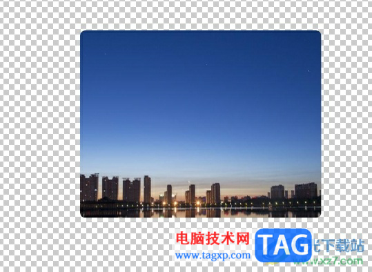 photoshop把圖片的角變成圓角的教程