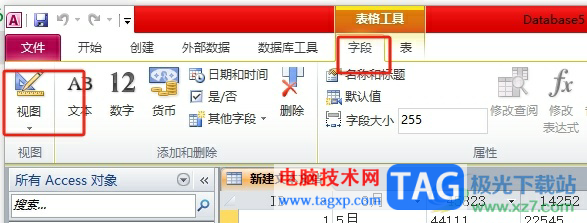 access數(shù)據(jù)庫(kù)設(shè)置字段大小的教程