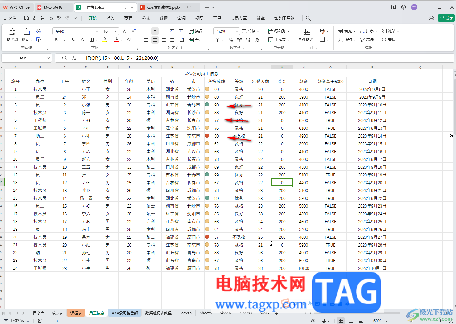 WPS表格電腦版使用圖標(biāo)代表數(shù)字大小的方法教程