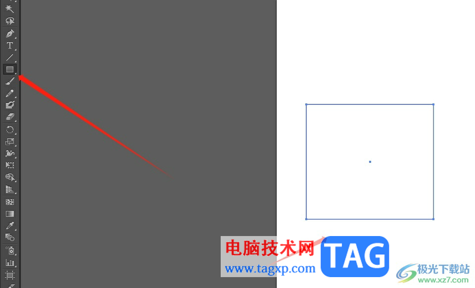 illustrator把圖片嵌入正方形里的教程