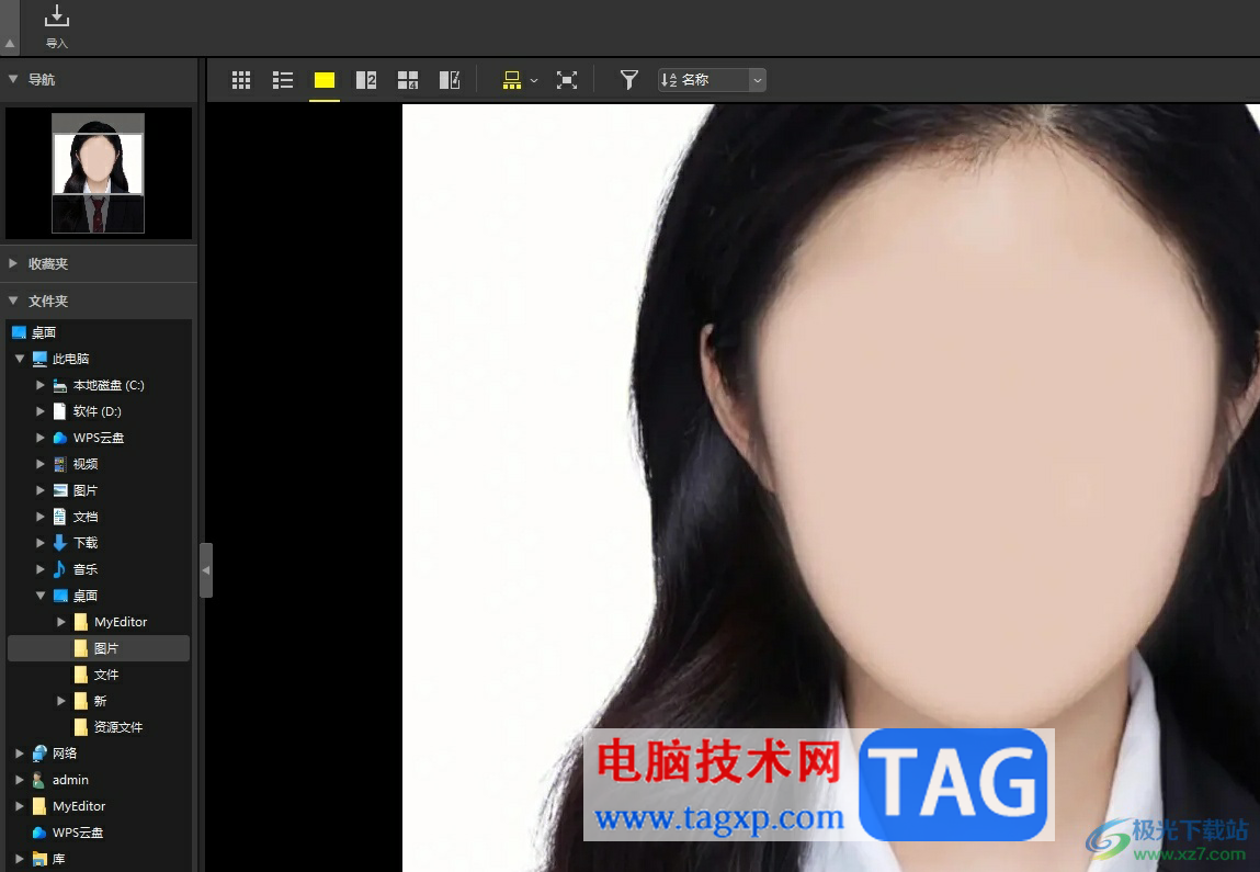 尼康工坊設(shè)置雙擊縮略圖全屏顯示的教程