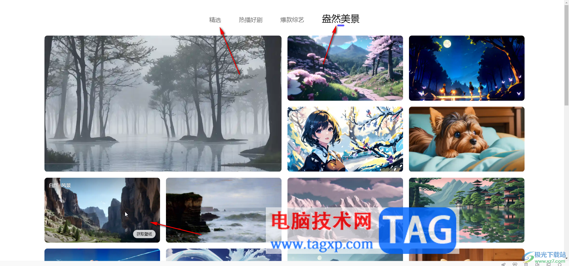 芒果TV電腦版設(shè)置壁紙的方法教程