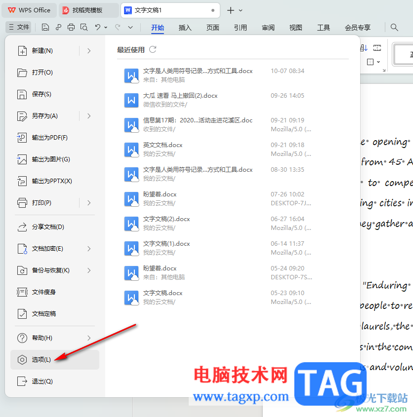 WPS文檔開啟拼寫檢查功能的方法