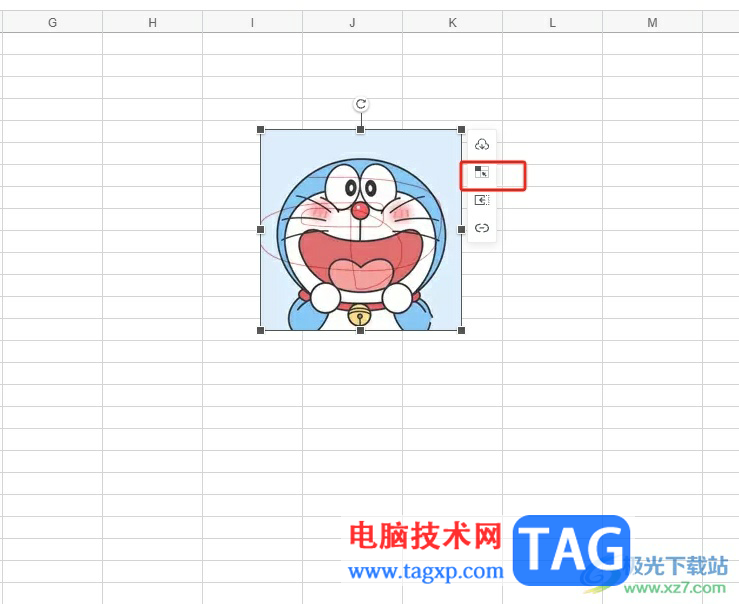 石墨文檔將浮動圖片嵌入單元格的教程