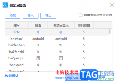 電腦版百度輸入法設(shè)置自定義短語(yǔ)的方法