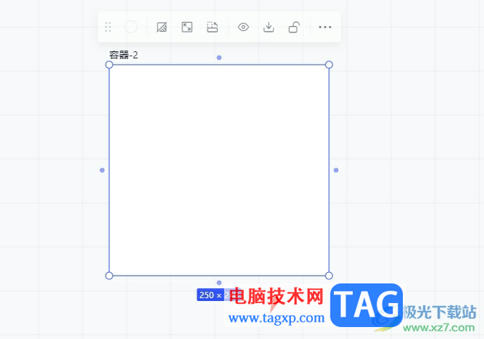 小畫桌設(shè)置容器中的畫布背景的教程