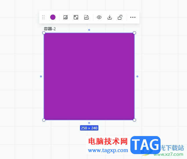 小畫桌設(shè)置容器中的畫布背景的教程