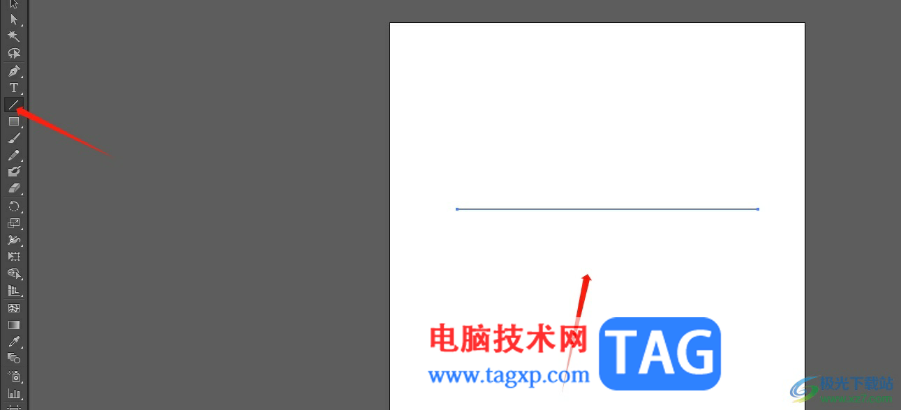 ?illustrator將直線變成曲線的教程