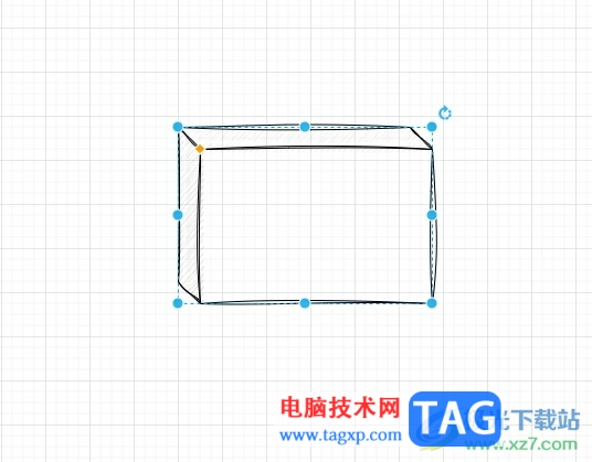 Draw.io給線框設(shè)置卡通效果的教程