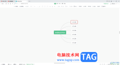 WPS思維導(dǎo)圖添加虛線邊框的方法