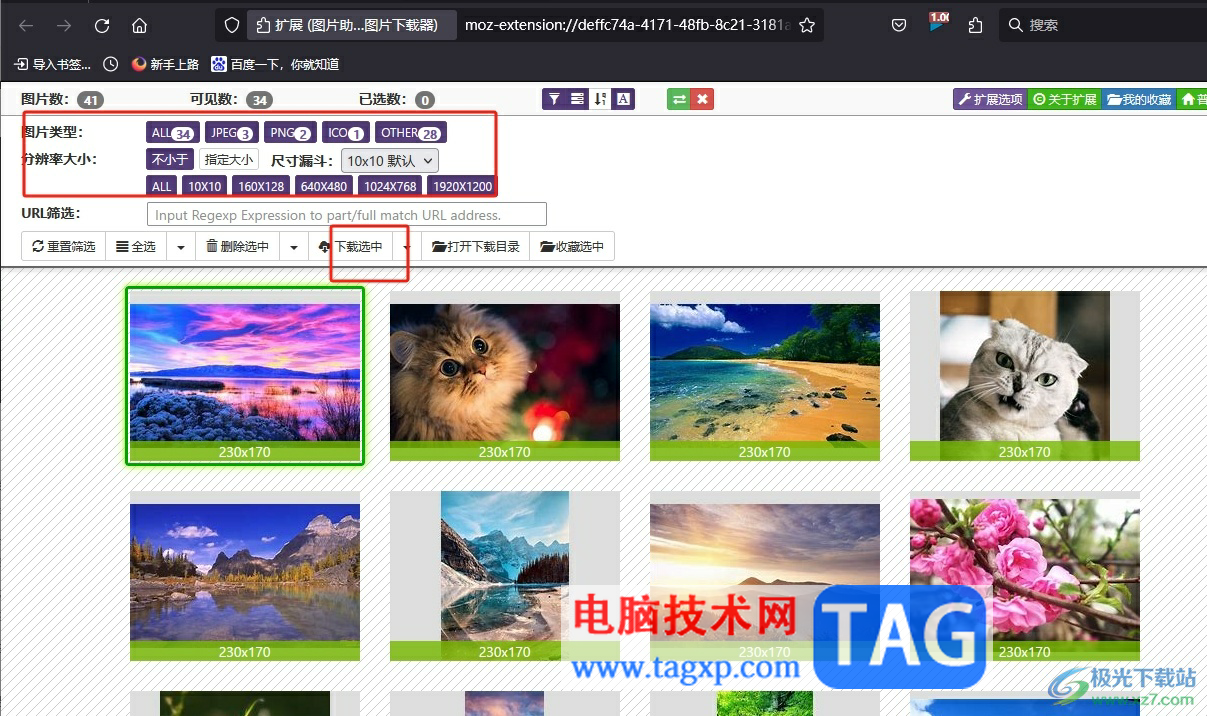 ?火狐瀏覽器批量下載網(wǎng)頁(yè)圖片的教程