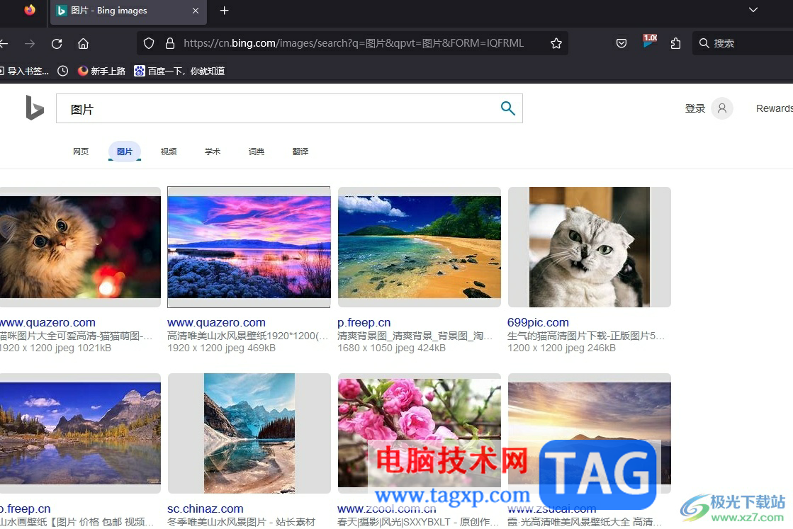 ?火狐瀏覽器快速扒網(wǎng)頁圖片素材的教程