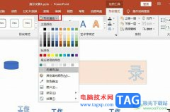 PPT文本框設(shè)置背景顏色的