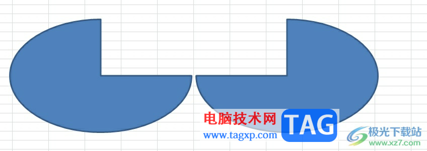 excel表格將插入的圖形實(shí)現(xiàn)鏡像翻轉(zhuǎn)的教程