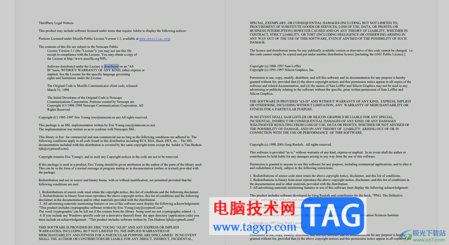 ?極光pdf設(shè)置一打開pdf就是雙頁(yè)顯示的教程