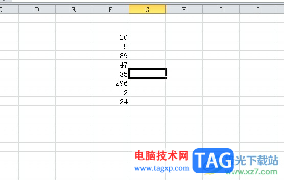 ?excel將大于10的數(shù)字用紅色顯示的教程