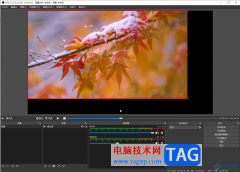 obs studio全屏錄制視頻的方法教程