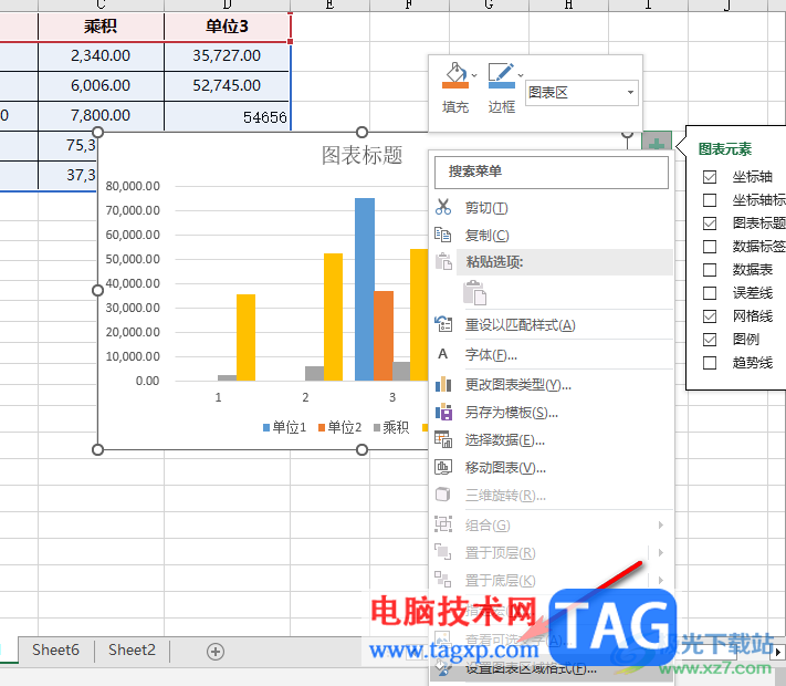 Excel圖表當(dāng)中的柱狀圖加粗的方法