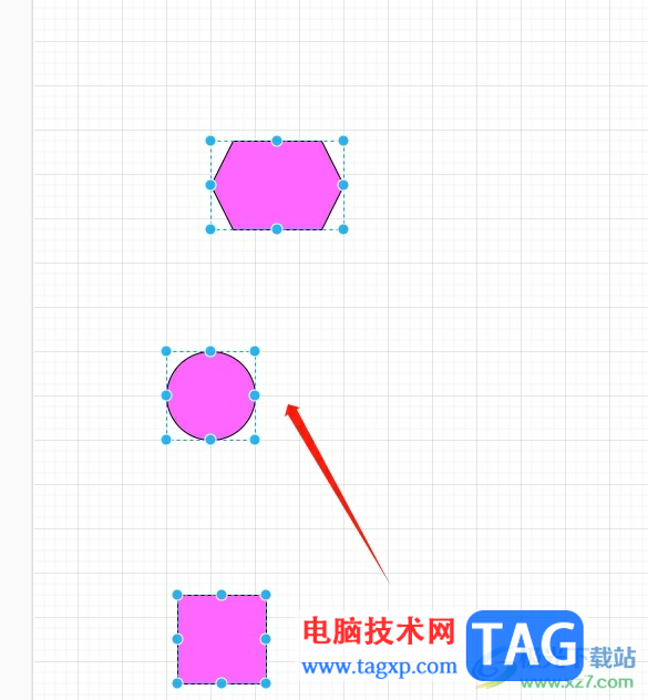 ?Draw.io將多個(gè)形狀之間的間距設(shè)置一致的教程