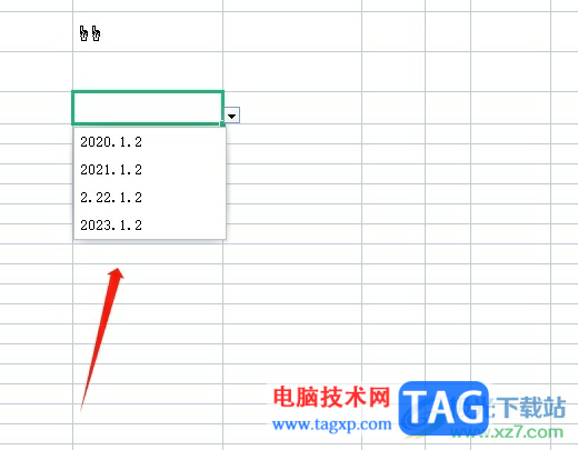 ?wps表格設(shè)置一個日期選擇框的教程