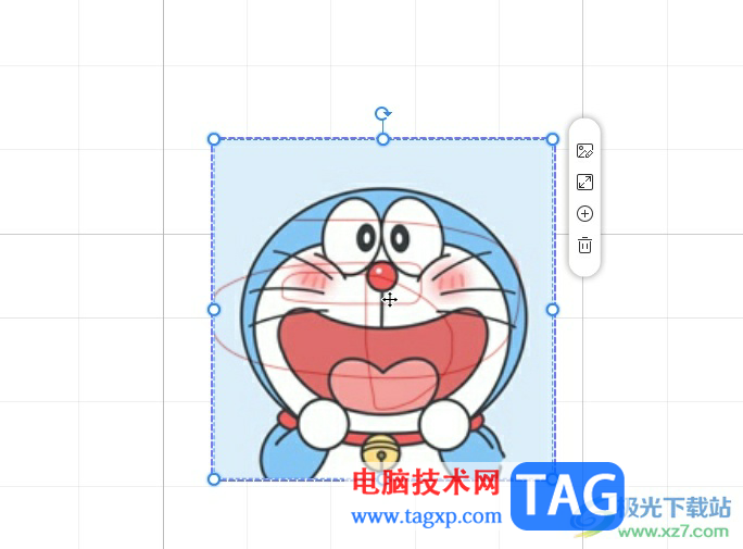 focusky調(diào)整插入的圖片尺寸的教程