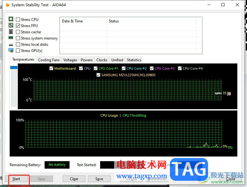 ?aida64進(jìn)行cpu測(cè)試的教程