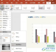 PPT演示文稿在圖表中添加線性預(yù)測(cè)趨勢(shì)線