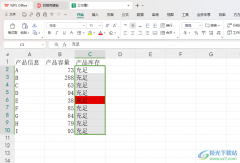 WPS excel設(shè)置數(shù)據(jù)預(yù)警的方法
