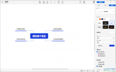 Xmind更換思維導圖風格的方法
